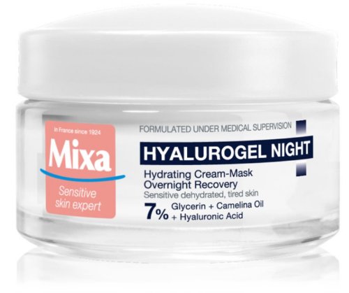 Mixa Hyalurogel Night nočný krém 50 ml