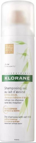 Klorane Suchý šampón pre gaštanové až hnedé vlasy 150 ml