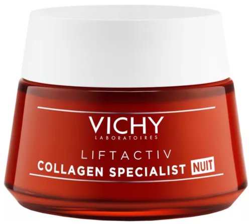 Vichy Liftactiv Collagen Specialist Komplexná nočná starostlivosť proti vráskam 50 ml
