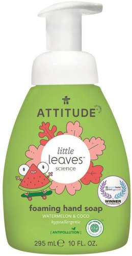 Attitude Detské penivé mydlo na ruky Little leaves s vôňou melóna a kokosu 295ml