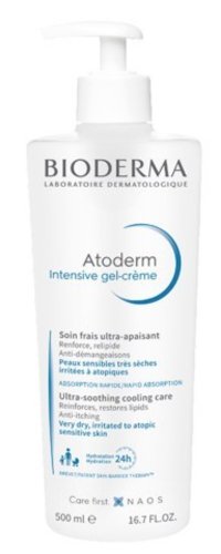 Bioderma Atoderm Intensive gél-crème pre veľmi suchú citlivú pokožku 500 ml