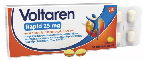 Voltaren Rapid 25 mg 10 ks