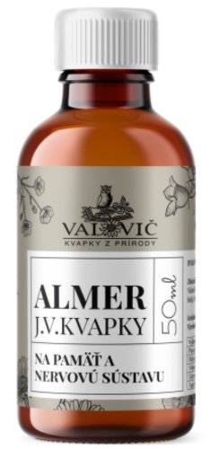 J.V. KVAPKY - ALMER na pamäť a nervovú sústavu 50 ml