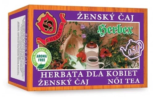 Herbex ŽENSKÝ ČAJ bylinný čaj, 20 x 3 g