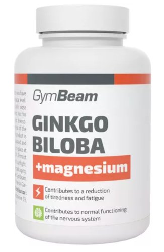 GymBeam Ginkgo Biloba+Magnesium 90 cps