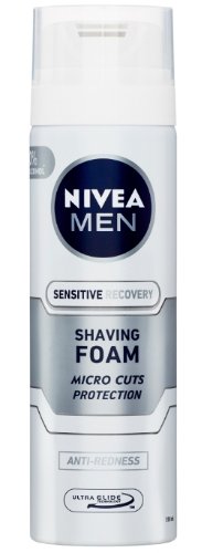 Nivea Men Pena na holenie Sensitive Recovery 200 ml