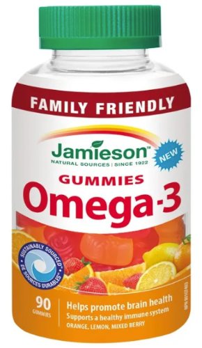 Jamieson Omega-3 Gummies 90 pastiliek