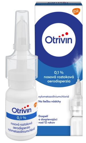 Otrivin 0,1% nosová roztoková instilácia 10 ml