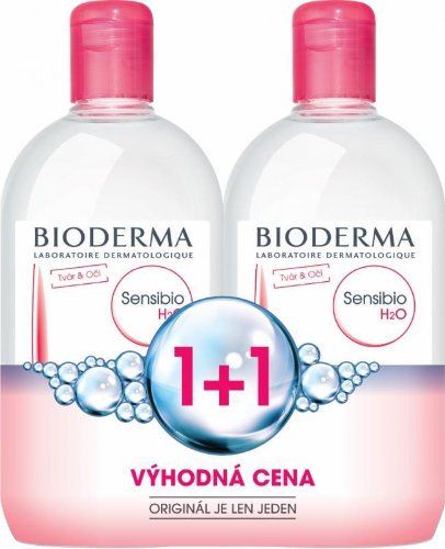 Bioderma Sensibio H2O 2 x 500 ml