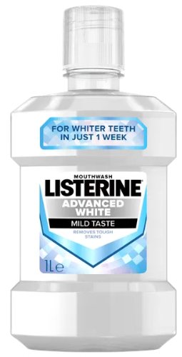 Listerine Advanced White ústna voda 1000 ml