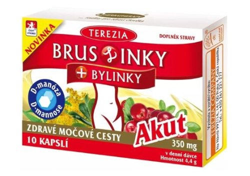 TEREZIA BrusLinky a bylinky Akut 10 cps