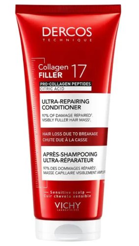 Vichy Dercos Collagen 17 Filler Regeneračný kondicionér 200 ml