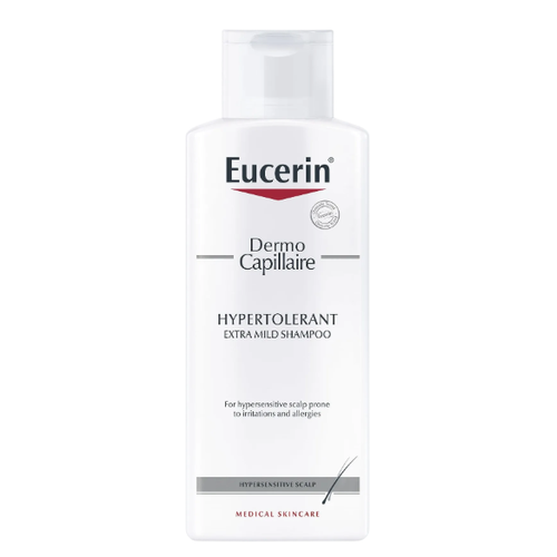 Eucerin DermoCapillaire Hypertolerantný šampón na citlivú a alergickú pokožku 250 ml