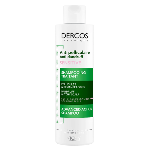 Vichy DERCOS Anti-Pelliculaire Sensitive Šampón proti lupinám pre citlivú pokožku 200 ml