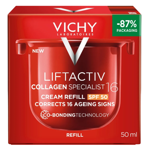 Vichy LIFTACTIV Collagen Specialist 16 denný krém SPF50 - náhradná náplň 50 ml