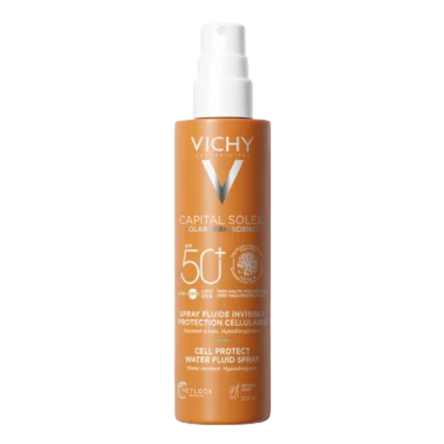Vichy Capital Soleil Vodoodolný fluidný sprej SPF50+ 200 ml