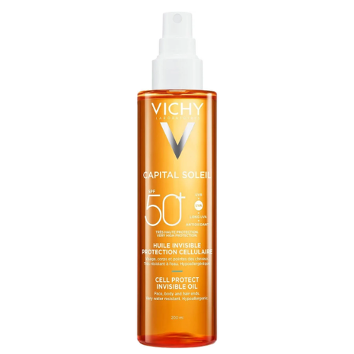 Vichy Capital Soleil neviditelný olej SPF 50+ 200 ml