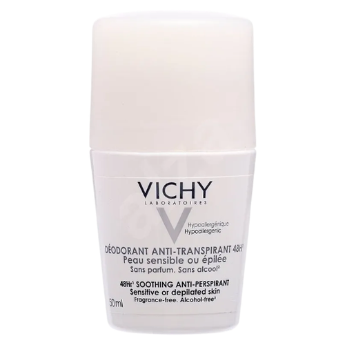 Vichy Deo Anti-Transpirant, Antiperspirant Roll-on na citlivú pokožku 50 ml