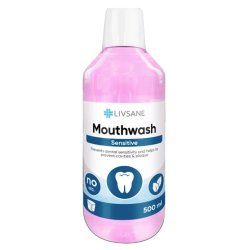 Livsane Ústní voda sensitive 500 ml