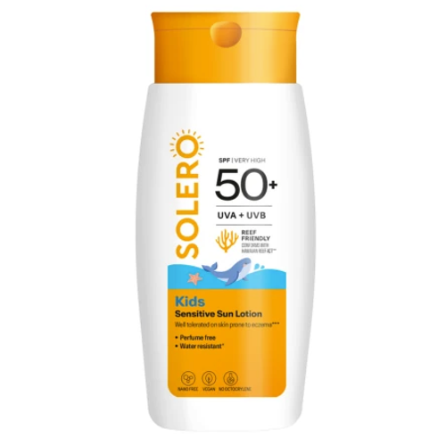 SOLERO Detské opaľovacie mlieko SPF50+ 200 ml