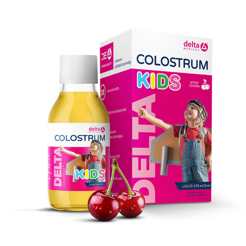 DELTA COLOSTRUM® KIDS Čerešňa 125 ml