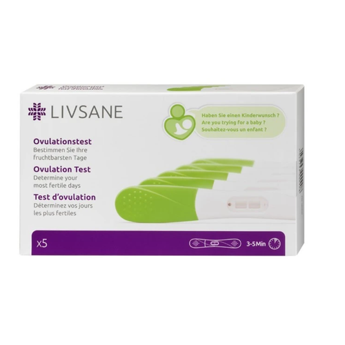 Livsane Ovulačný test 5 kusov