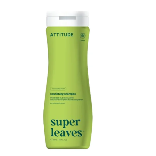 Attitude Prírodný šampón Super leaves s detoxikačným účinkom - vyživujúci pre suché a poškodené vlasy 473 ml