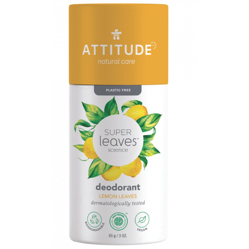 Attitude Super leaves Prírodný tuhý dezodorant citrusové listy 85 g