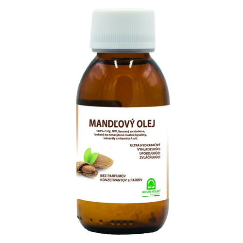 NATURA HOUSE - Mandľový olej BIO s Flip uzáverom 200 ml