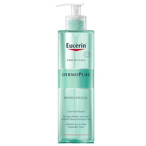 Eucerin DERMOPURE Hĺbkovo čistiaci gél 400 ml