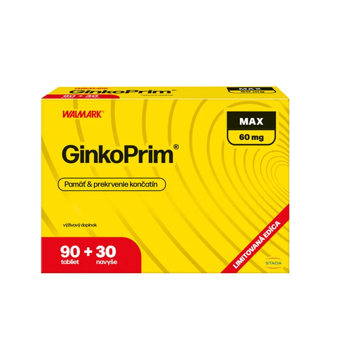 Walmark GinkoPrim MAX 90 + 30tbl. navyše VB24
