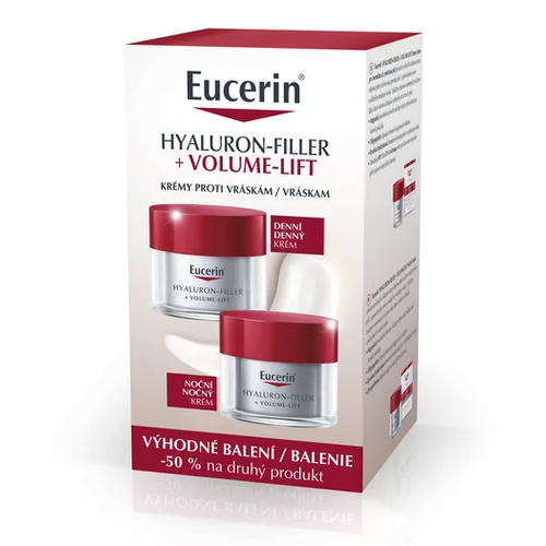 Eucerin Hyaluron-Filler + Volume Lift Denný krém + Nočný krém