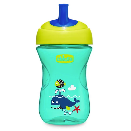 CHICCO Hrnček Chicco Pokročilý so slamkovým náustkom 266 ml 12m+