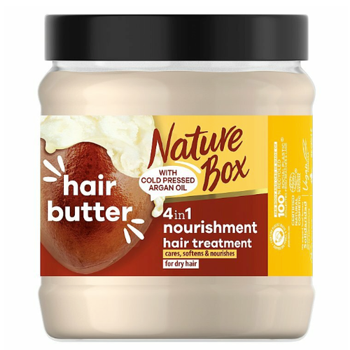 Nature Box Vyživujúca vlasová maska 4v1 pre suché vlasy 300 ml