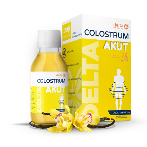 DELTA KOLOSTRUM® AKUT Vanilka 125 ml