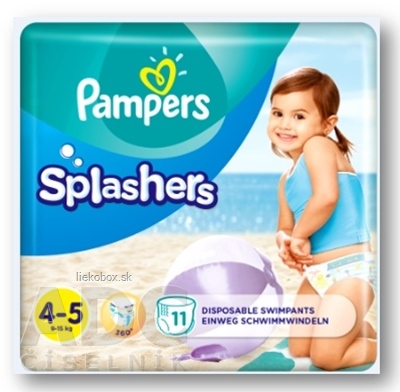 Pampers Splashers 4-5 11ks, 9-15kg