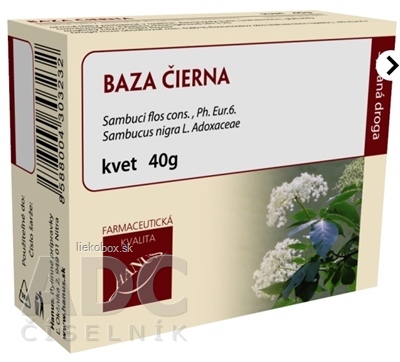 HANUS Baza čierna kvet 40 g