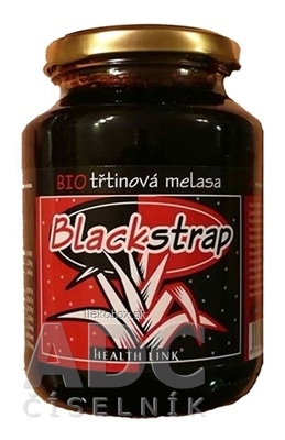 HEALTH LINK BIO Trstinová melasa Blackstrap 360ml
