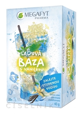 Megafyt Ľadová baza s vanilkou 20x2g