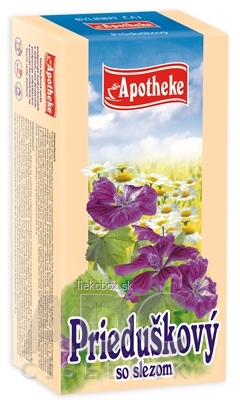 Apotheke Čaj prieduškový so slezom 20x2g