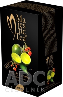 Majestic Tea Goji & Limetka čaj 20x2,5g