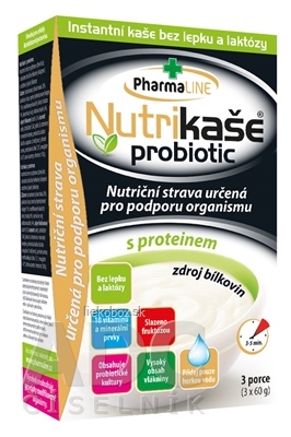 Nutrikaša probiotic s proteínom 3x60 g (180 g)